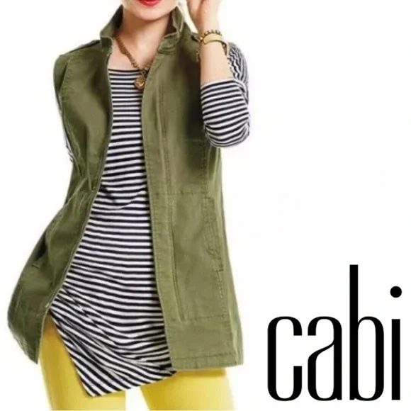 CAbi Explorer Vest Jacket NWOT - Picture 9 of 9